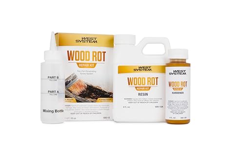 West System 690 Wood Rot Repair Kit, Small | Two-Part Epoxy System - size: Small Kit
