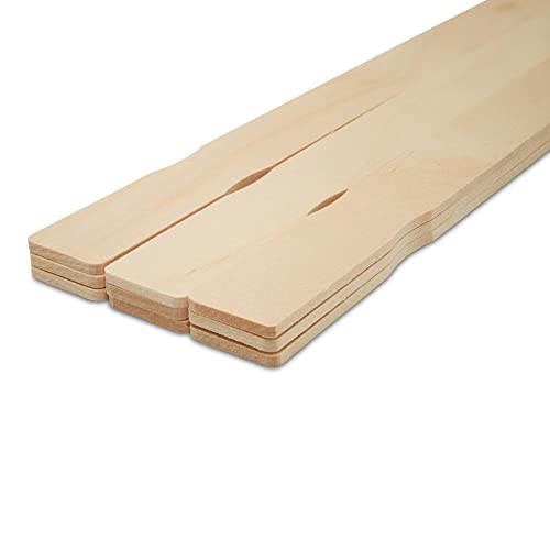 Wood Paint Sticks 16 inch, Pack of 25 Paint Stir Sticks, Jumbo Craft Sticks, Unfinished Wooden Sticks for Crafts, by Woodpeckers - size: 16 inch