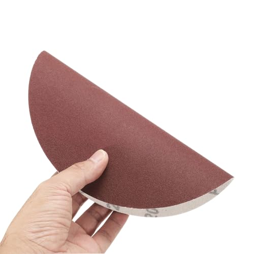uxcell 30pcs 8" Hook and Loop Sanding Discs 120 Grit Aluminum Oxide - size: 120 Grit
