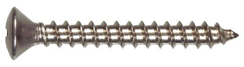 The Hillman Group 823740 Stainless Steel Oval Head Phillips Sheet Metal Screw, 14-Inch x 1-1/4-Inch, 100-Pack