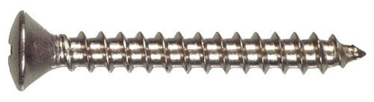 Hillman 823668 Stainless Steel Oval Head Phillips Sheet Metal Screw, #8 x 1-1/4-Inch, 100-Pack