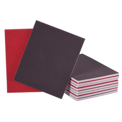10Pcs 800-1000Grit Sanding Sponges, 5.5x4.5In Hook & Loop Black - size: 800-1000 Grit