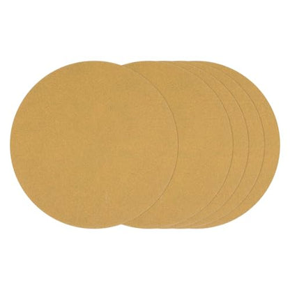 25Pcs Sanding Discs 8-7/8In 120Grit Hook and Loop Sandpapers Yellow - color: Yellow, size: 8-7/8 Inch(120 Grit)