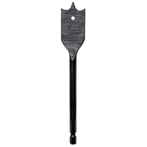 Century Drill & Tool 36472 Lazer Spade™ Bit, 1-1/8", Overall Length: 6" - size: 1-1/8" X 6"