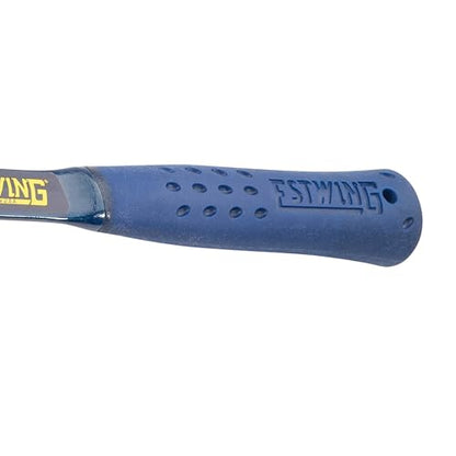 ESTWING Rock Pick, 14oz Pointed Tip, Blue Molded Grip, E3-14P - size: 14 oz (Ounces) Standard Handle