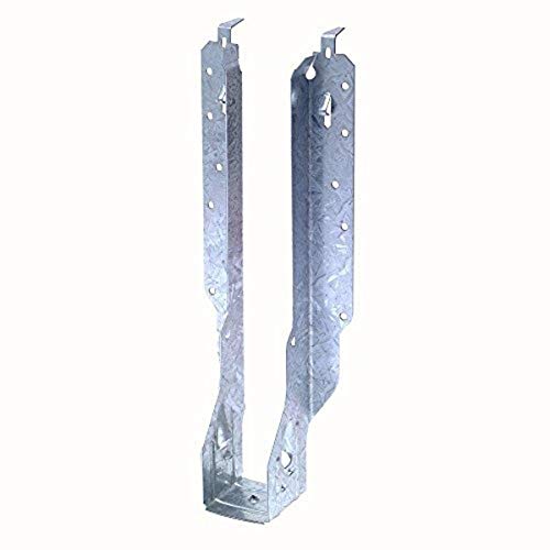 Simpson Strong-Tie IUS2.56/14 IUS I-Joist Hybrid Hanger with Snap-in Feature - 2-1/2 in. x 14 in. 18-Gauge Steel, Zinc Galvanized Finish, Strong-Grip Seat Allows Snap-in
