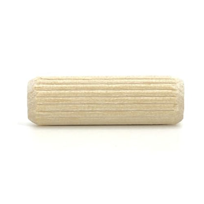 ReplacementScrews Wooden Dowels Compatible with IKEA Part 101349 (Pax Wardrobe, VEDBO Chair, BLÅFJÄLLET Bed Frame) Fluted Wood Dowel Pins (Pack of 4)