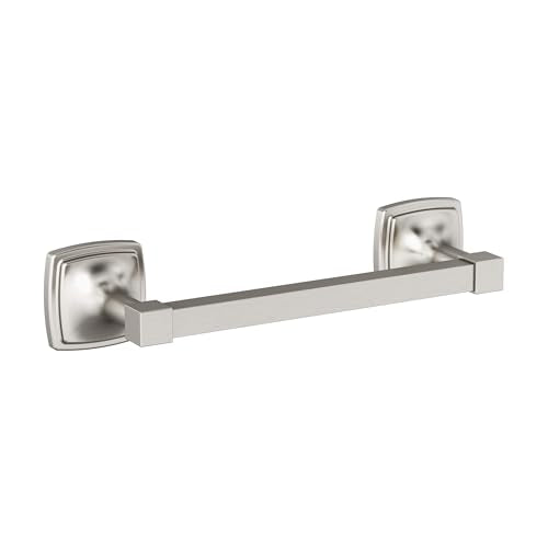 Amerock Stature 8" Brushed Nickel Towel Bar - color: Brushed Nickel, size: 8 Inch (203 mm)