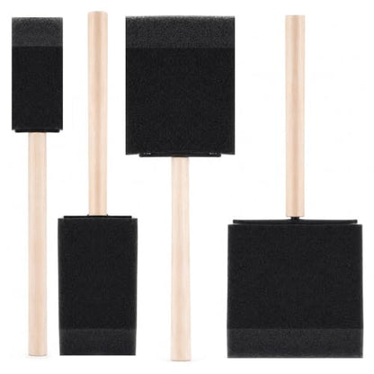 4 Pcs Foam Paint Brushes 4 Sizes Foam Sponge Brush for Painting