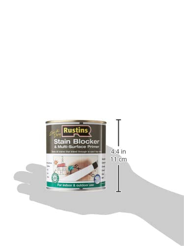 Rustins Quick Dry Stain Blocker & Multi-Surface Primer 500ml - size: 500 ml