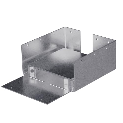 Simpson Strong-Tie ABW66RZ ABW ZMAX Galvanized Adjustable Standoff Post Base for 6x6 Rough - size: 1 Each