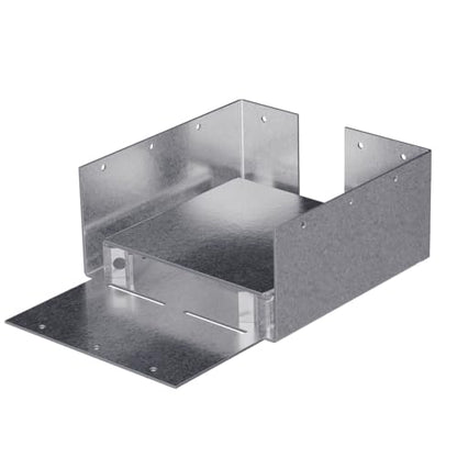 Simpson Strong-Tie ABW66RZ ABW ZMAX Galvanized Adjustable Standoff Post Base for 6x6 Rough - size: 1 Each