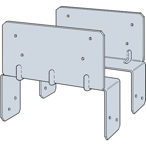 Simpson Strong-Tie LPC6Z LPCZ ZMAX Galvanized Adjustable Post Cap for 6X - size: 1 Each