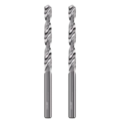 LU&MN Solid Carbide Jobber Drill Bit, 3/16" Dia, 2 Pcs - size: 3/16 in