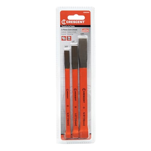 Crescent 3 Piece Set, 3/8", 1/2", 5/8" Chisel - CCOCHS3 - size: 3/8", 1/2", 5/8", style: 3 Piece Set