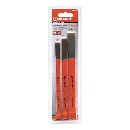 Crescent 3 Piece Set, 3/8", 1/2", 5/8" Chisel - CCOCHS3 - size: 3/8", 1/2", 5/8", style: 3 Piece Set