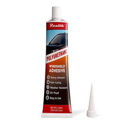 Polyurethane Windshield Adhesive & Sealant 50ML Weather Resistant - size: 50ml, style: 1 Pack