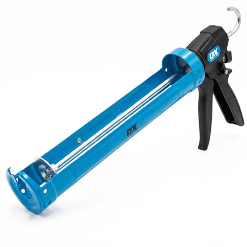 OX Pro 29 oz Caulking Gun - Heavy Duty Dual Thrust Caulk Gun - size: 29 oz - Dual Thrust Switch