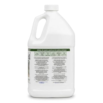 Garden-Seal Non-Toxic Wood Sealant, 1 Gallon | Raised Garden Beds, Planters & Pet Areas | Plant-Safe, Zero VOC, Clear | Waterproof Outdoor Wood Sealer | 30-Year Formula, Made in USA