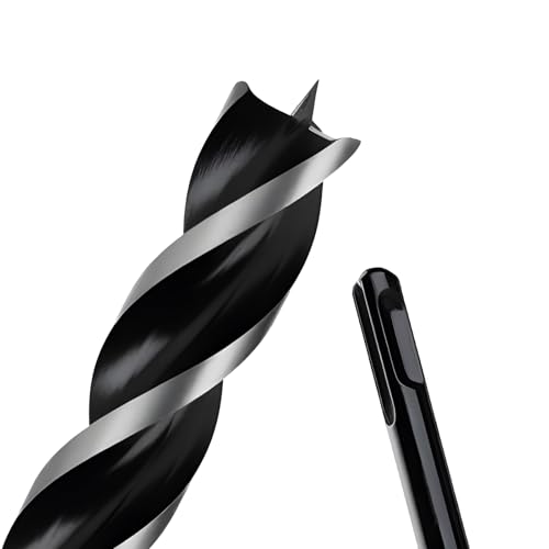 1" x 12" Auger Drill Bit with SDS Plus Shank for Wood - size: 1"x12"