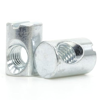 ReplacementScrews M6 x 14mm Cross Dowel Barrel Nuts with Offset Hole