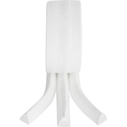 900 Moldable Silicone Putty - White Triangular Shape - size: White Triangular