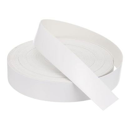MECCANIXITY White Edge Banding 100 ft x 1-3/4 Inch Veneer Tape Pre-glued Flexible Plywood Edge Banding with Hot Melt Adhesive for Furniture Restoration - size: 100 ft x 1-3/4 Inch