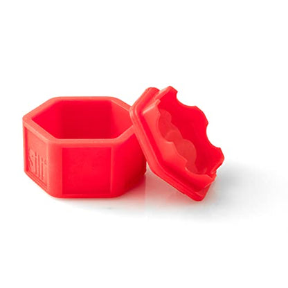 Sili Glue Pod with Multi Purpose Sealable Lid/Glue Brush Holder