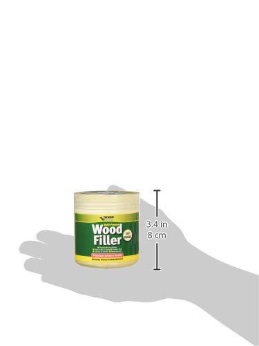 Everbuild Multi-Purpose Premium Joiners Grade Wood Filler Light Stainable 250ml - color: Light Stainable