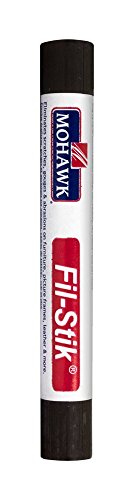 MOHAWK Finishing Products Fill Stick (Fil-Stik) Putty Stick for Wood Repair (Dark Walnut)- Rub On Semi-Soft Wax Filler Stick