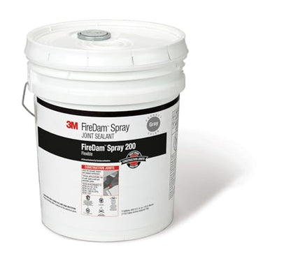 3M FireDam Spray 200, Gray, 5 Gallon (Pail), Drum - color: Gray