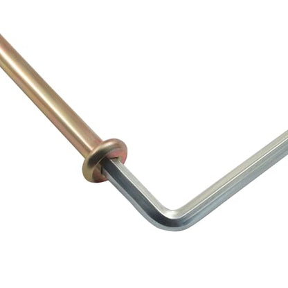 M6 X 110mm Barrel Bolt Nuts, 10 Pack - size: M6(110mm)