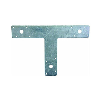 Simpson Strong Tie 128T 14-Gauge 12 in. x 8 in. T Strap 10-per Box - size: 10 Pack