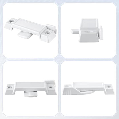 Saillong 3 Pack Window Sash Locks Compatible with Prime-Line F2590, White - color: White