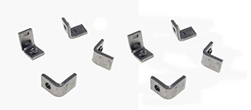 8 Pack 1/4-20 Right Angle Projection Weld Brackets BT-2101