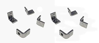 8 Pack 1/4-20 Right Angle Projection Weld Brackets BT-2101