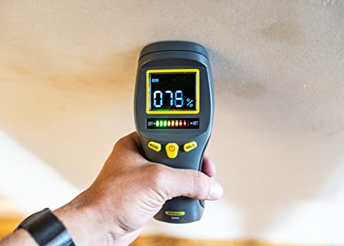 General Tools LCD Moisture Meter Bundle for Detecting Water Leaks and Measuring Moisture Content