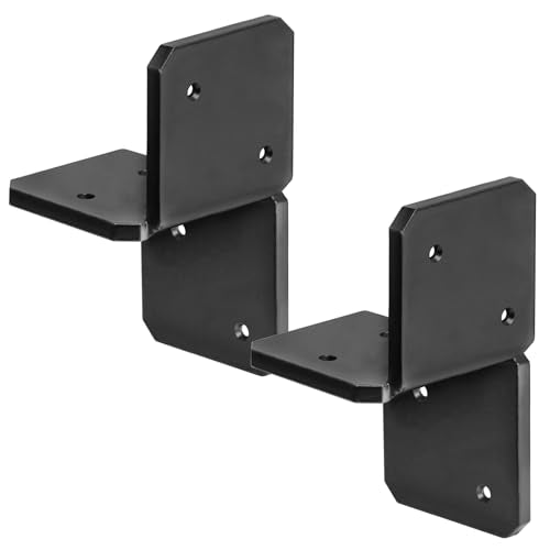 2 PCS 4x4 Rafter Clips Pergola Angle Bracket, Joist Hanger
