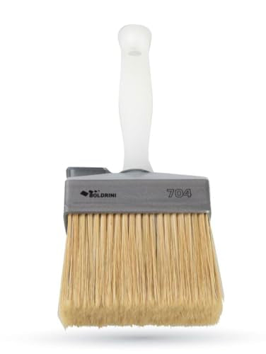 Meoded Lime Wash Brush – Professional Crosshatch Brush for Limewash & Mineral Paints, Natural Bristle Blend - size: 30x100