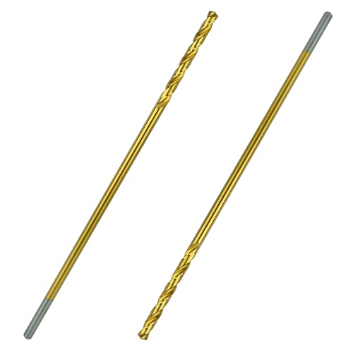 Greycore Tools 5/16 Inch x 12 Inch Cobalt Aircraft Extension Bit – M35 Cobalt Drill Bit, Industrial Titanium Coating – Drill Bits for Steel, Hard Metal, Cast Iron, Wood, Plastic (5/16" x 12") - size: 5/16" x 12", style: 12" Length