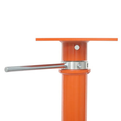House Floor Jack, 61"-85" Height Range, 8000 lbs Max Load Capacity, Lift Support Telescoping Jack Post, Steel Temporary Support Column, Adjustable Jacking Post for Basement, Beam, Construction - size: 61"-85"