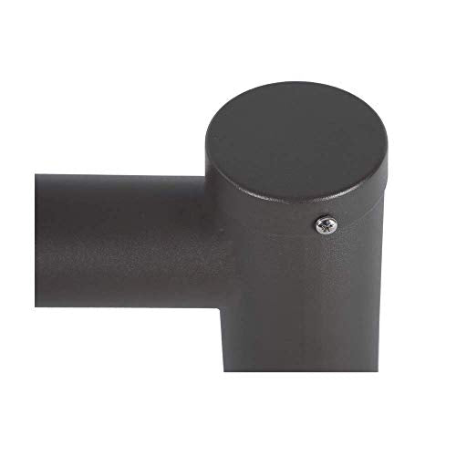 Mounting Bracket Accessories Single Spoke Tenon Adapter for Outdoor Shoebox Lighting, Parking Lot Light, Street Light Fixture Mount with Slip Fitter Mount(2 3/8inch) - size: T Shape Single Spoke Adapter
