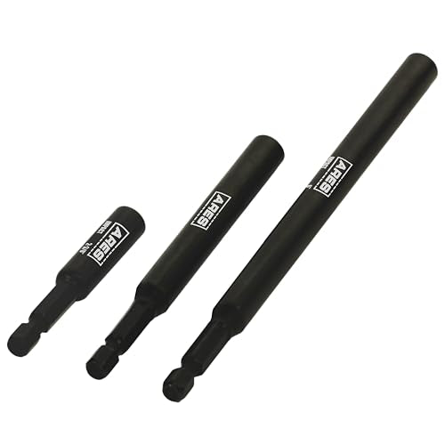 ARES 22030 3-Piece Magnetic Bit Holder Set - size: 3-Piece Magnetic Bit Holder Set