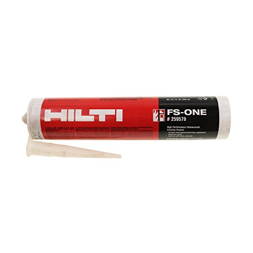 Hilti 259579 FS-ONE 259579 Hilti Fire Sealant, 10.1oz Tube, 300 ml