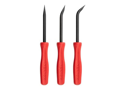 TEKTON 1/4 Inch Mini Pry Bar Set, 3-Piece | LRD90805 - size: 1/4 Inch 3-Piece Set