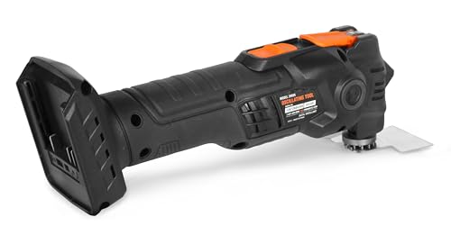 WEN 20V Max Cordless Brushless Variable Speed Multi-Function Oscillating Tool with Anti-Vibration System and Accessories (Tool Only - Battery Not Included) (20936BT) - size: Cordless (Tool-Only)