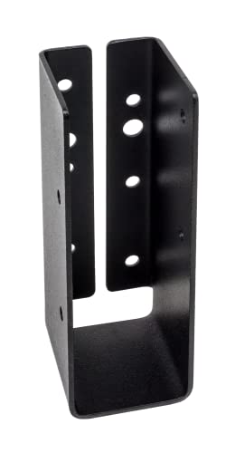Simpson Strong-Tie Outdoor Accents ZMAX, Black Light Joist Hanger for 2x6 Rough (Pack of 24)