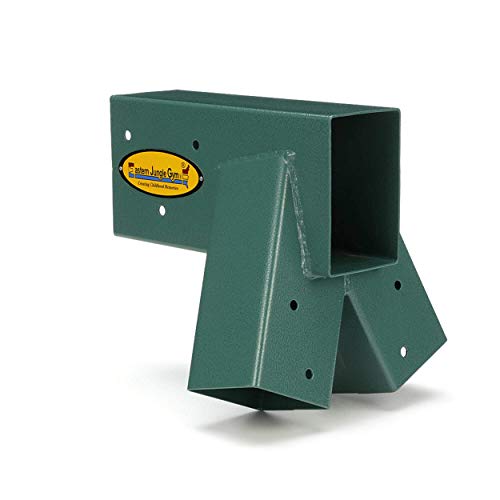 Eastern Jungle Gym Easy 1-2-3 A-Frame Swing Set Bracket, Green - style: A-Frame Swing Set Bracket