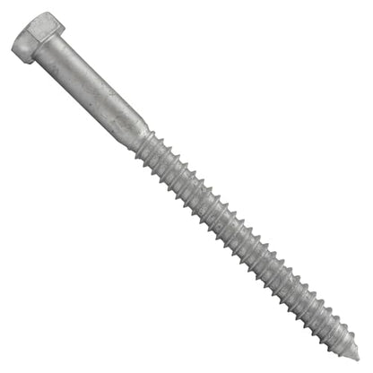 Conquest 5/8"-5 x 8 Lag Bolts, Hot Dip Galvanized, Coarse Threads Hex Head, Corrosion-Resistant for Outdoor, Wood, and Structural Projects (25 Pack) - size: 5/8"-5 x 8"