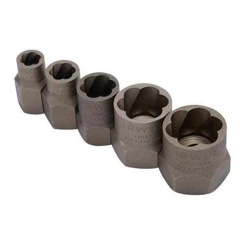 Irwin Tools IRWIN Bolt Extractor Set, 5-Piece (394002)